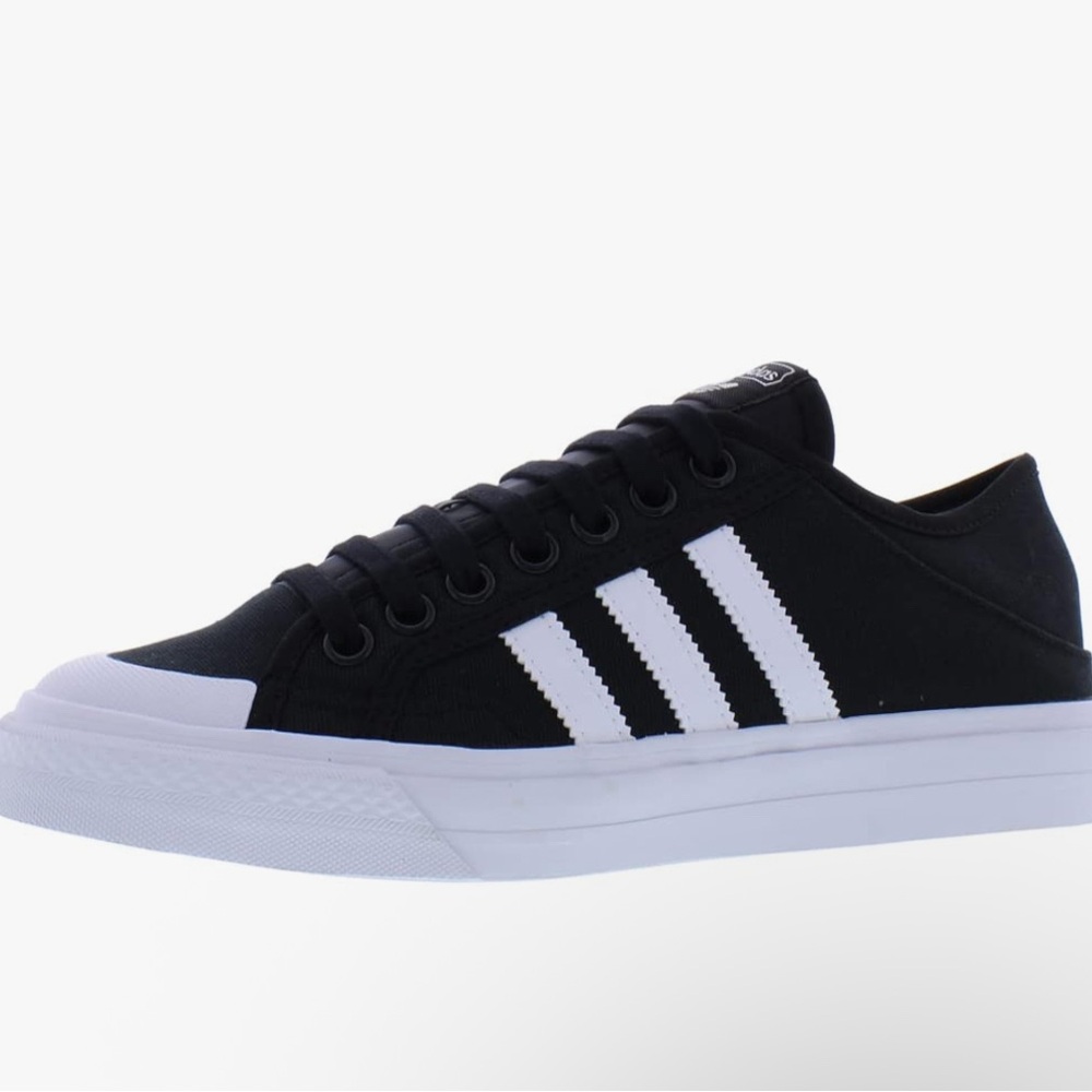 Adidas Men's Classic Black and White Sneakers